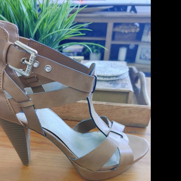 Guess Heels - Tan - Picture 2 of 4